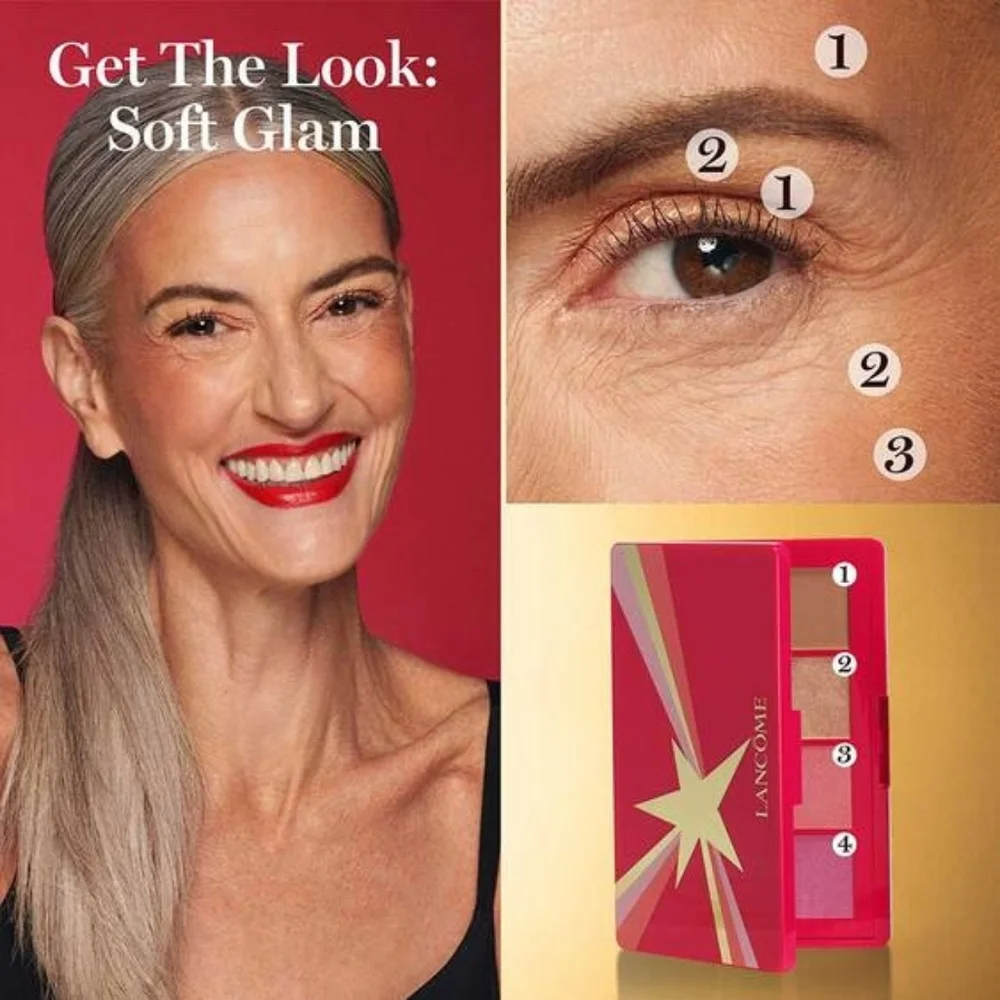 🆕️Lancôme Paris Starlight Glow Face Palette, All In One Bronzer + Highlighter